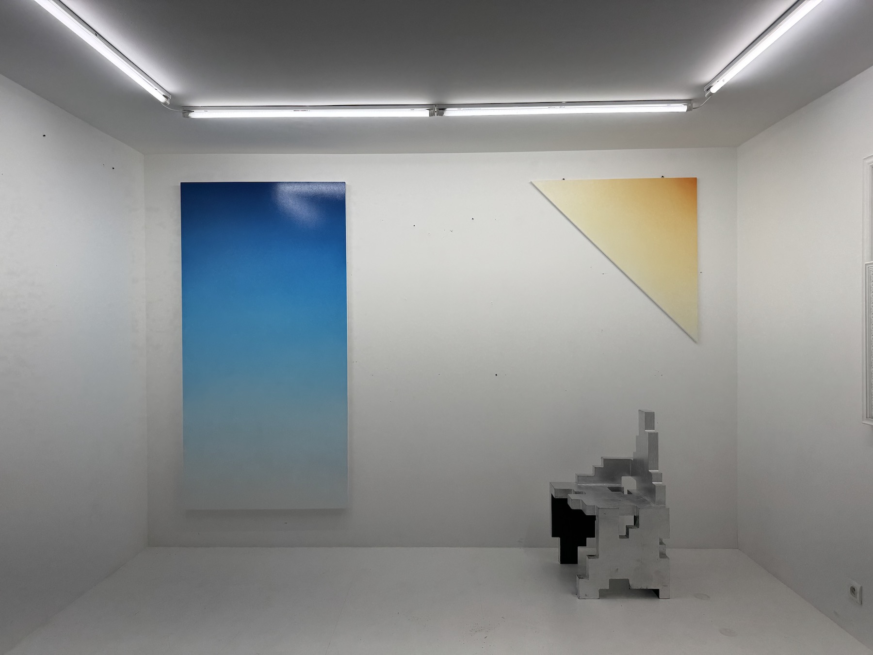 COLORED FOG, peinture à l'huile sur bois, collection privée, 2025.